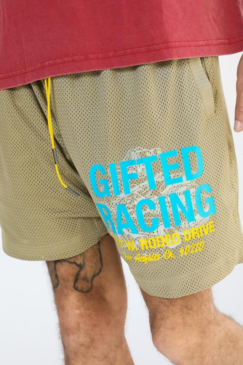 Gftd Rodeo Racing Bone Short