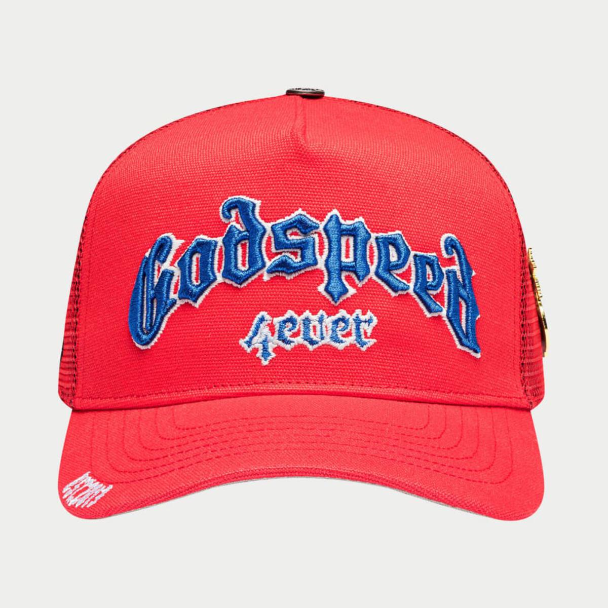 Godspeed GS FOREVER TRUCKER HAT (RED)