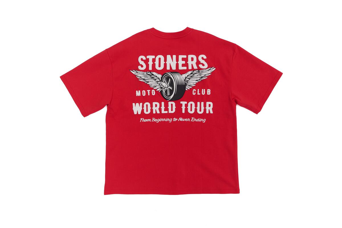 Stoner Motor Tour Red T-Shirt