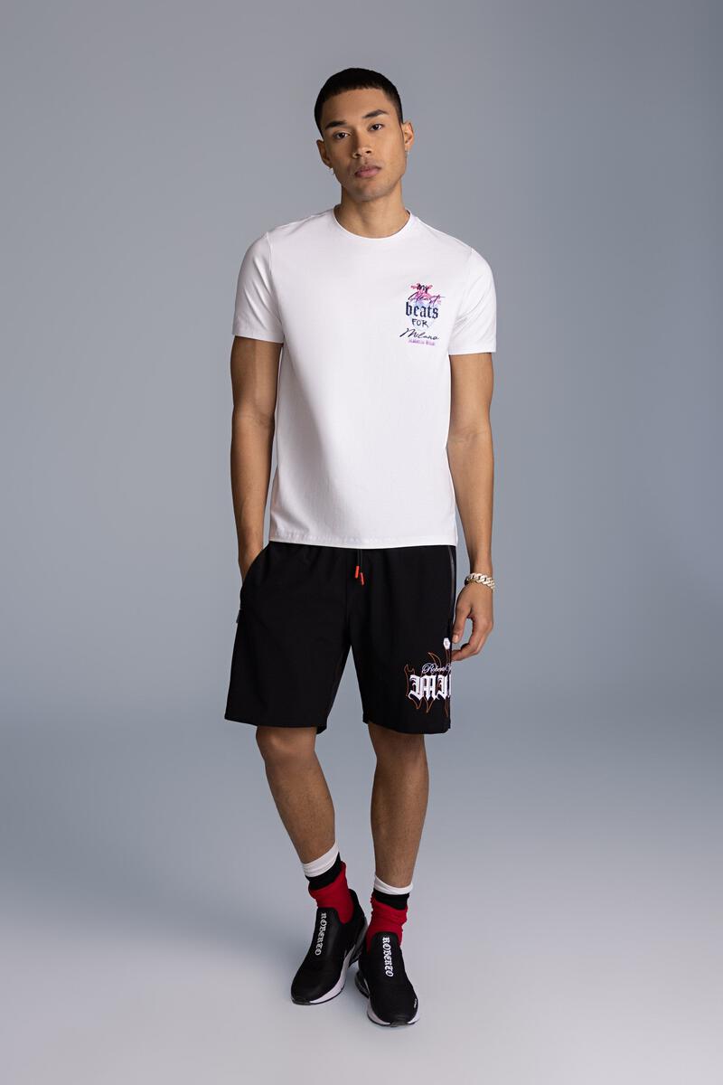 Roberto Vino Milano Heart Beat White T-Shirt