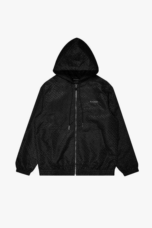 Valabasas Monogram Black Nylon Jacket