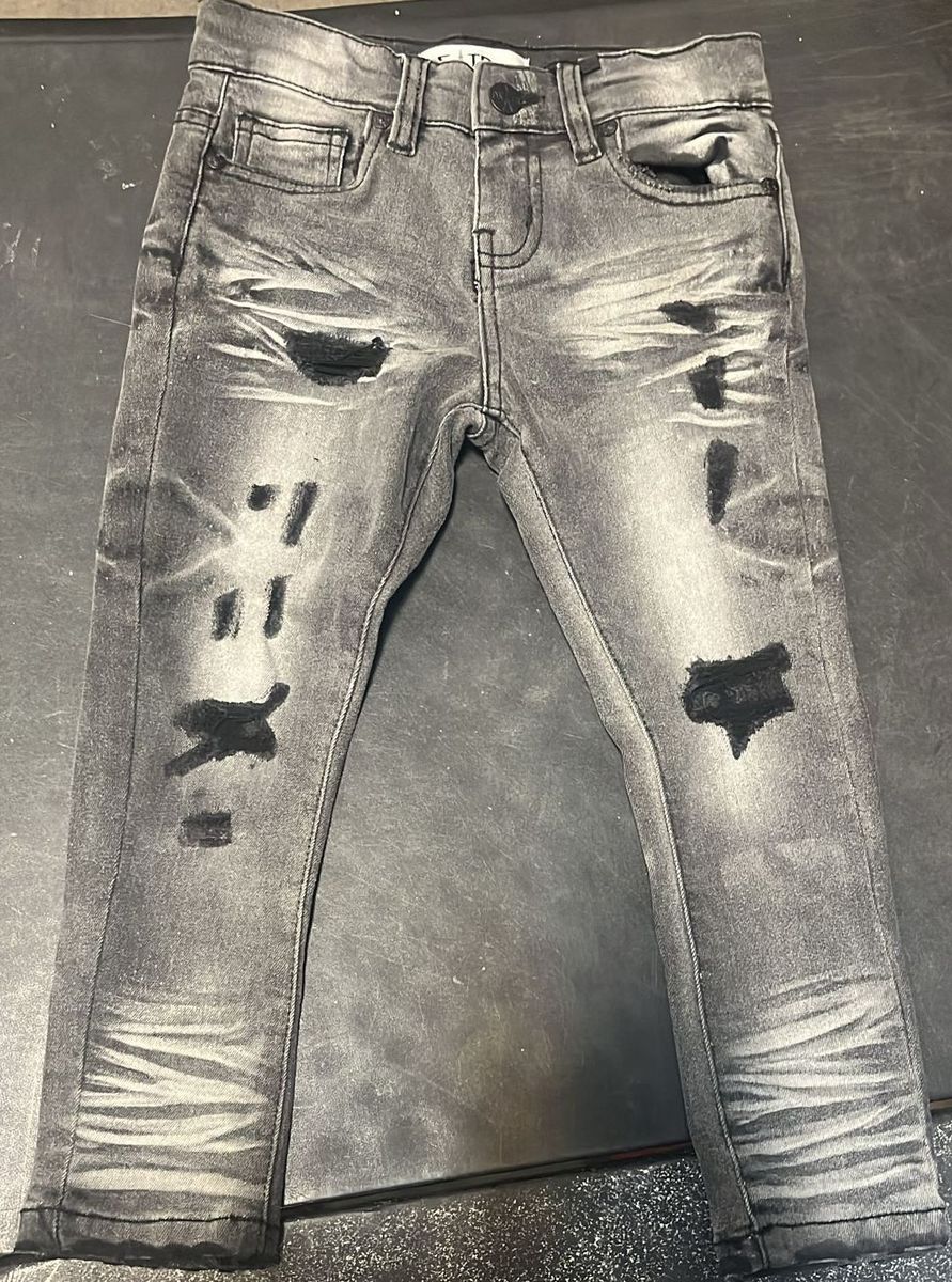 Disaster Ultra Stretch Grey Denim Boys (002)