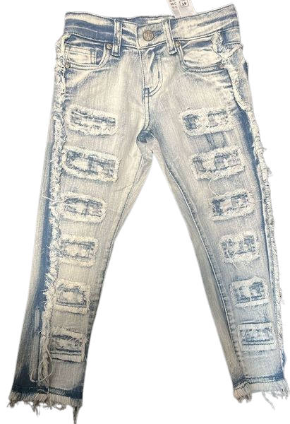 Disaster Ultra Stretch Ice Blue Denim Boys (031)
