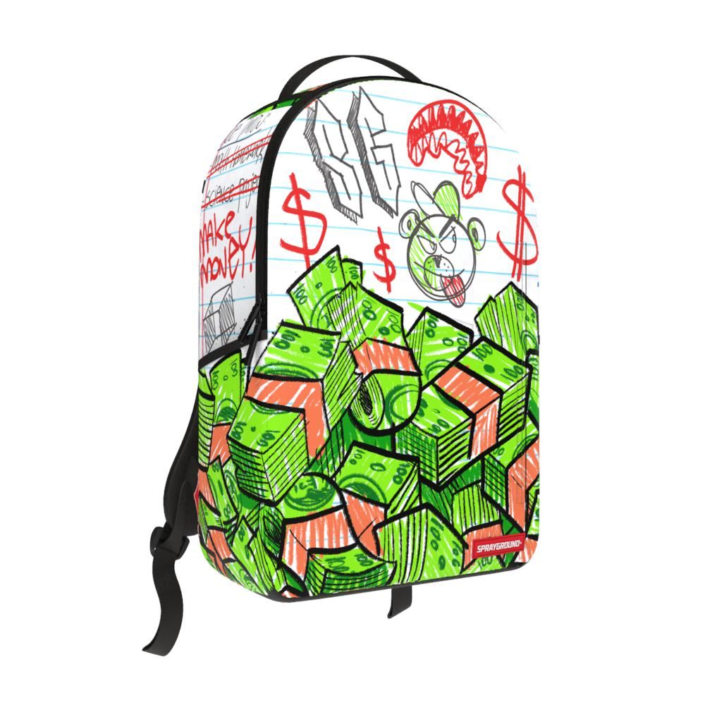 Sprayground "SCRIBBLE MONEY DLXR" Backpack