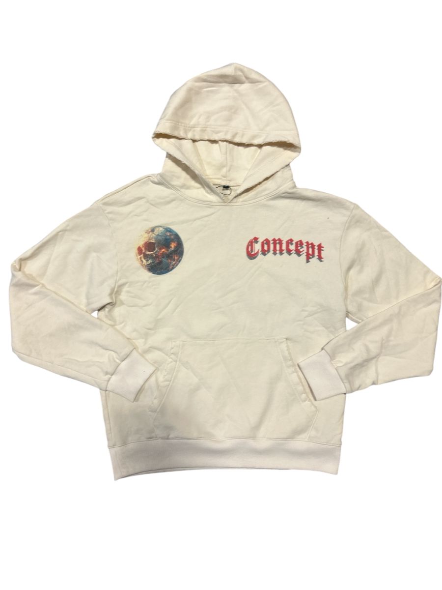 Concept "Astronaut" Cream Wash Hoodie