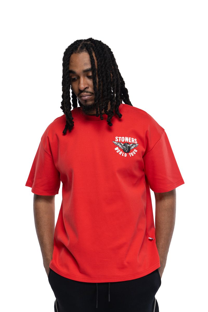 Stoner Motor Tour Red T-Shirt