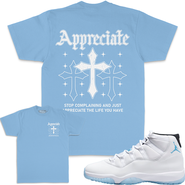Million Dolla Motive Appreciate Crosses - University Blue