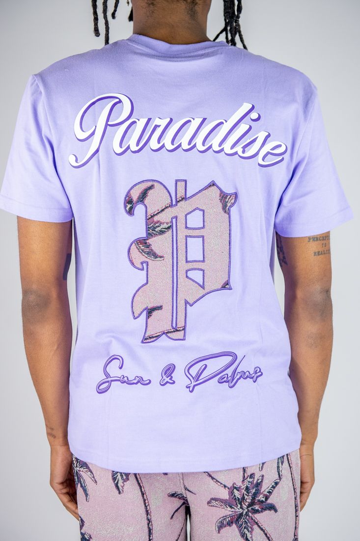 Rebel Minds Paradise Tapestry Lavender T-Shirts