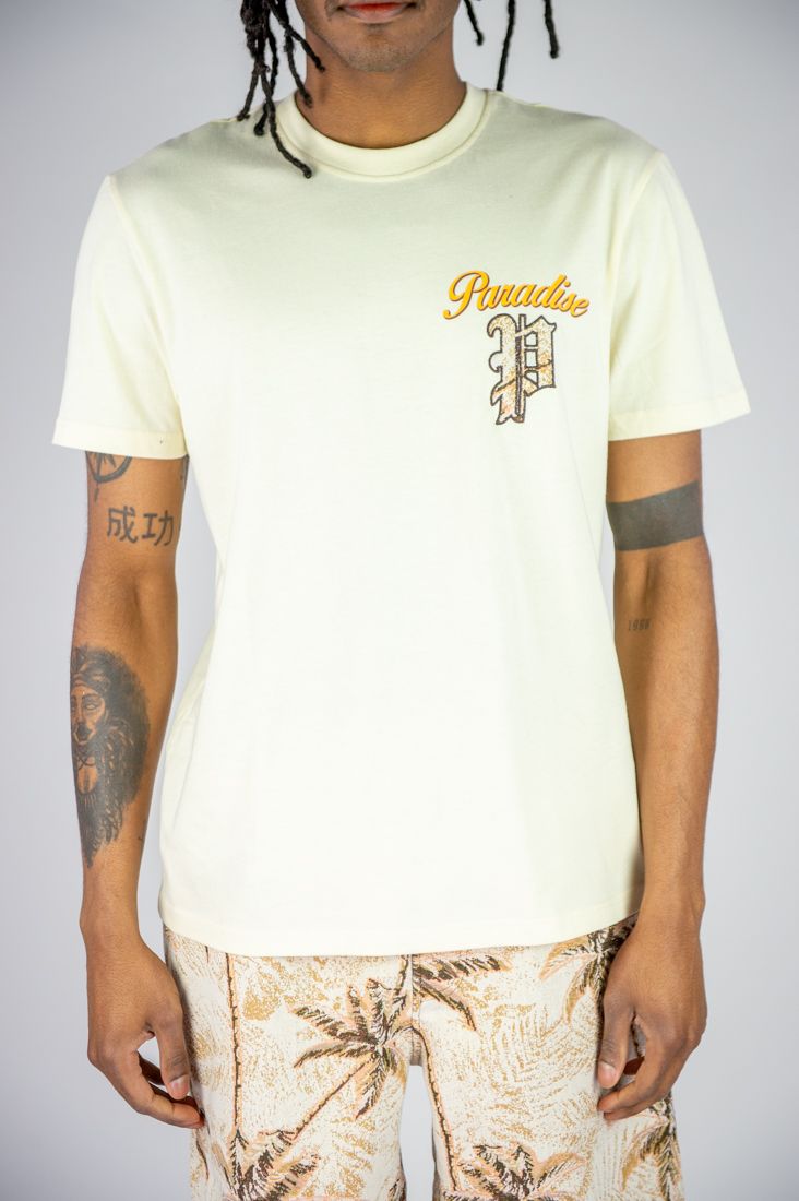 Rebel Minds Paradise Tapestry Cream T-Shirts