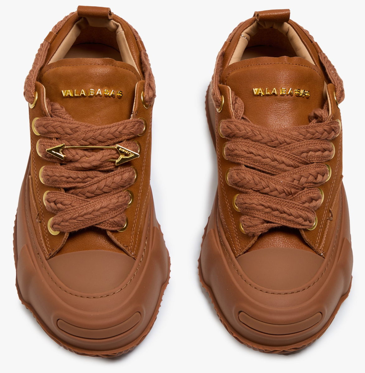 VALABASAS "VISION" CAMEL LEATHER LOW TOP (VLBS-100LOW)