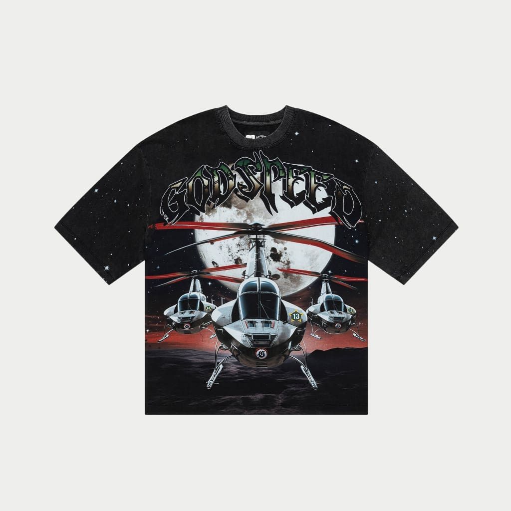 Godspeed Air-Strike-T-Shirt Grey