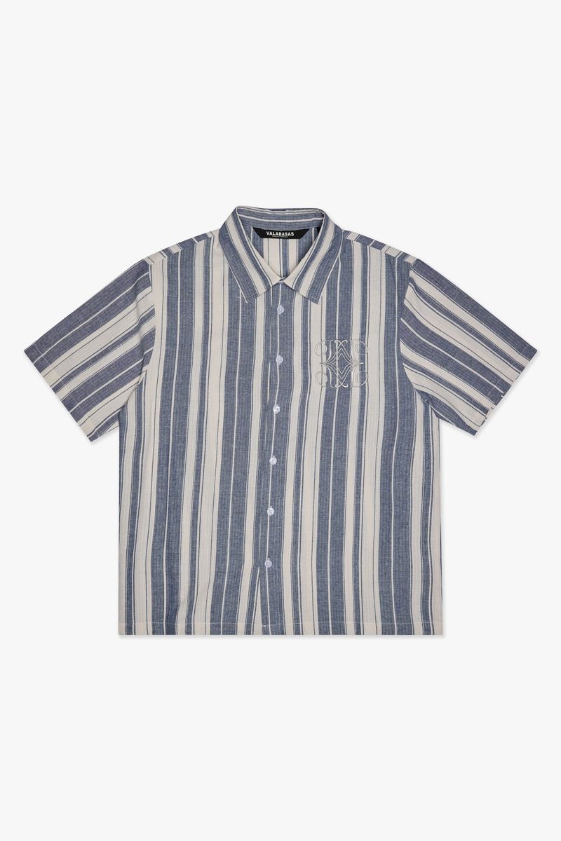 Valabasas Vicolo Blue Button Down