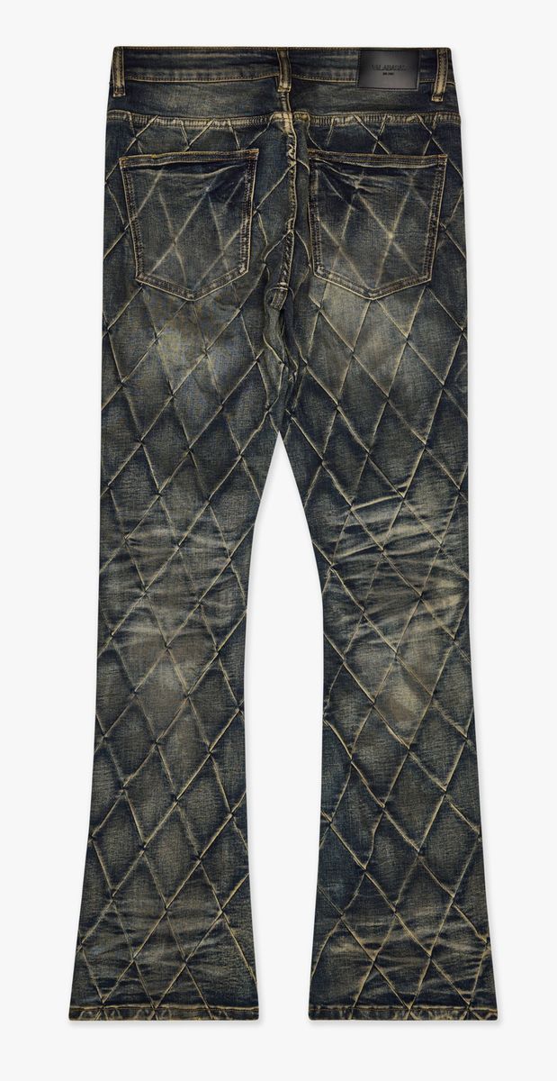 Valabasas "TIRE" STACKED (VLBS-VJ3-1002) BLUE VINTAGE