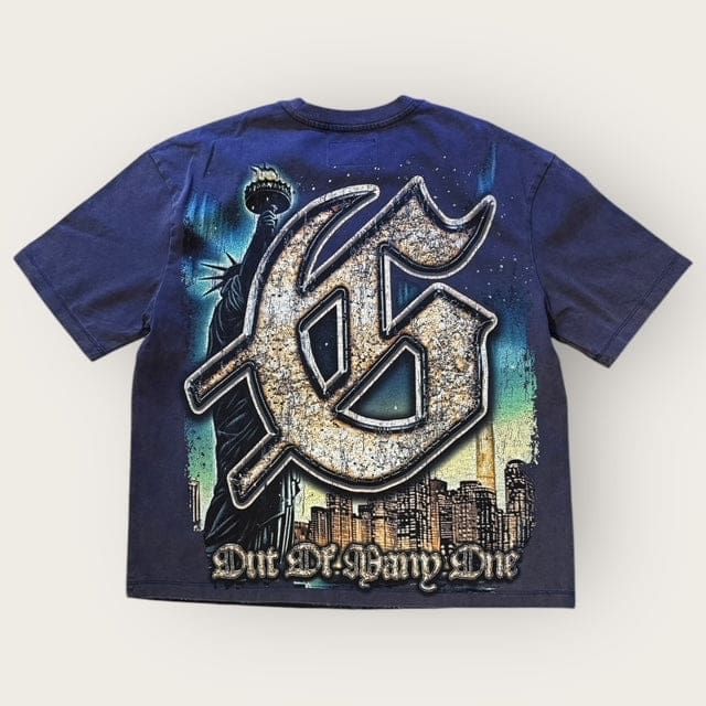 Godspeed Sightseeing T-Shirt (Navy Wash)