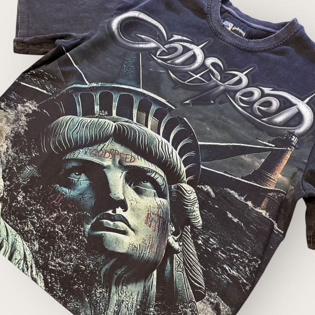 Godspeed Sunken Liberty 2 T-Shirt (Black Wash)