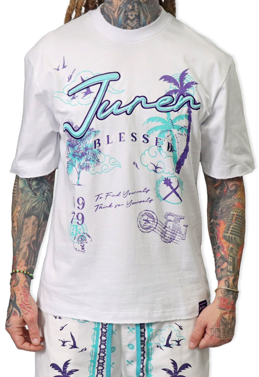 Juren Coastal White T-Shirt