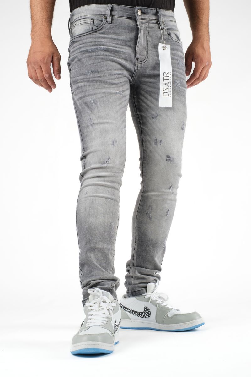 Disaster Super Stretch Denim - Slim Fit - Dark Grey 410