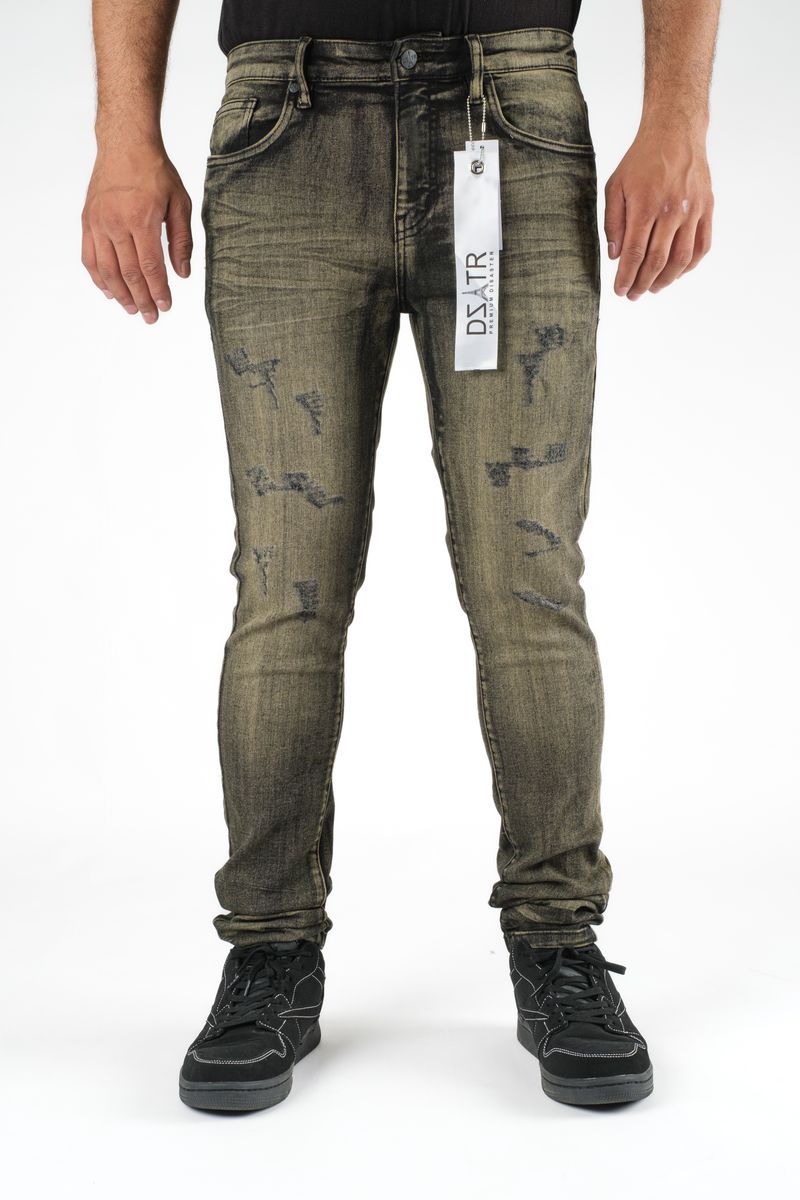 Disaster Super Stretch Denim - Slim Fit - Tinted Black 415
