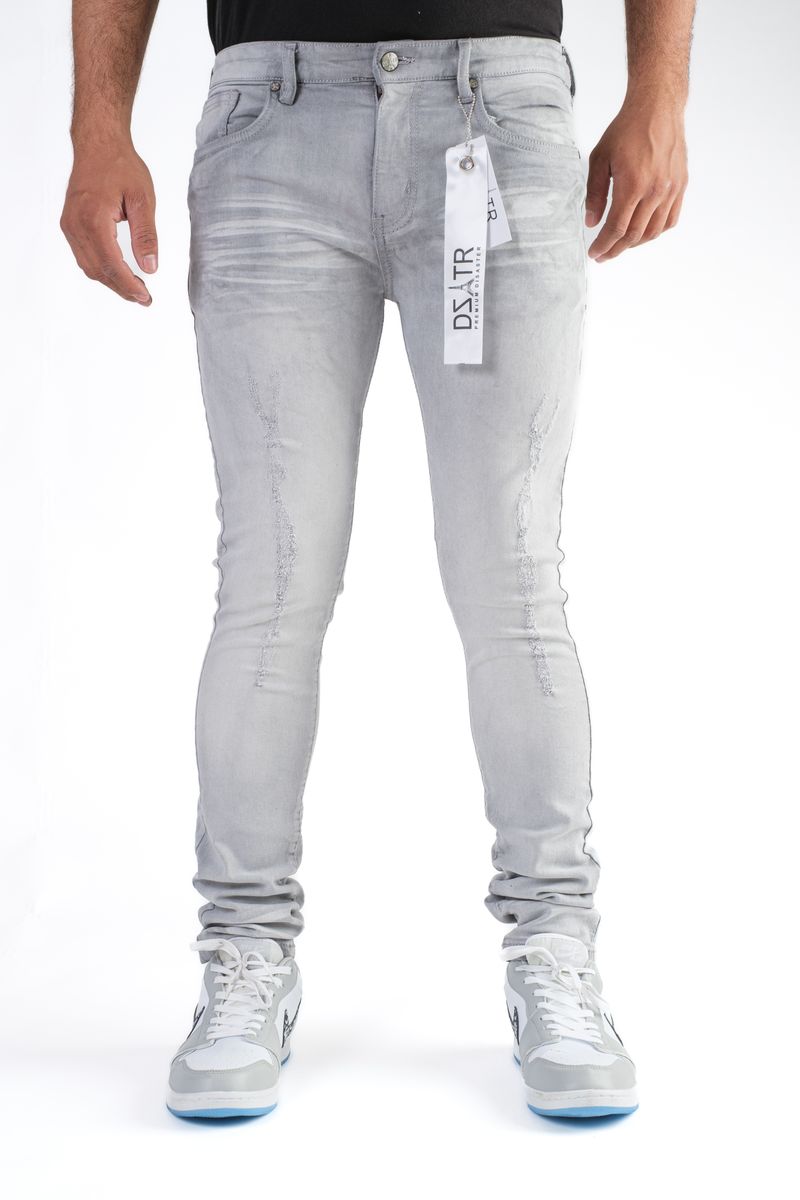 Disaster Super Stretch Denim - Slim Fit - Grey 026