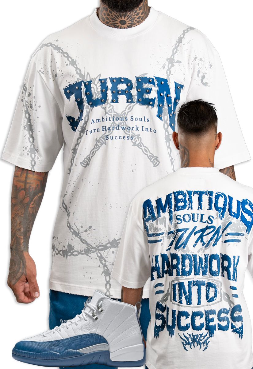 JURAN AMBITIOUS SOULS WHITE T-SHIRT