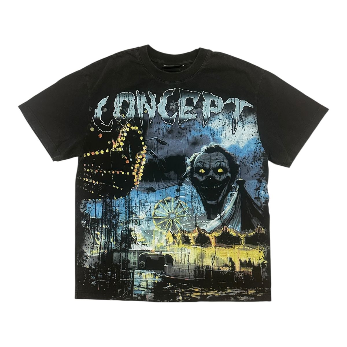 Concept "Carnival" Black Wash T-Shirt