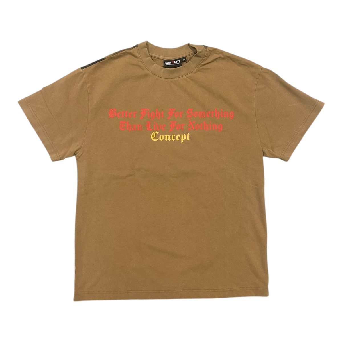 Concept LA"Rose" Brown Wash T-Shirt
