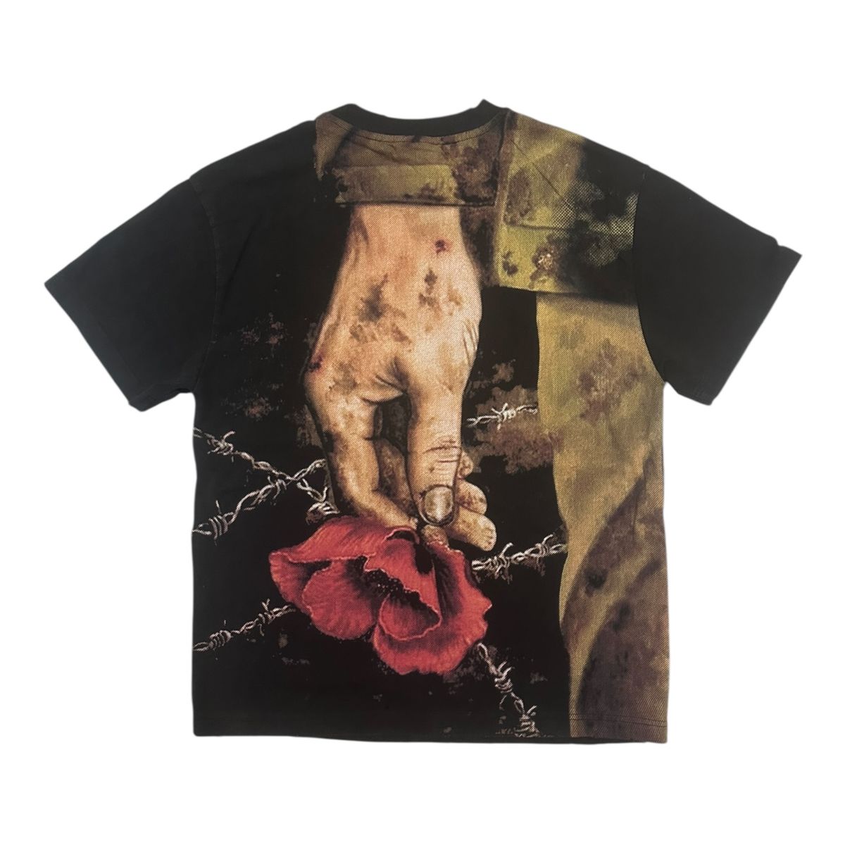 Concept LA"Rose" Black Wash T-Shirt