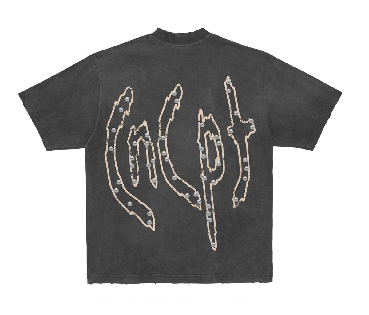 Concept LA "Pearls 1 Tee" Grey T-Shirt