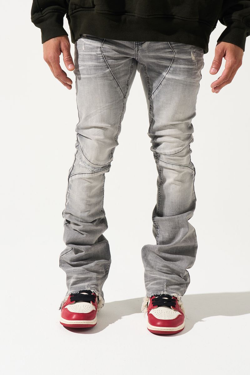 SERENEDE "Noctis Stacked" Jeans