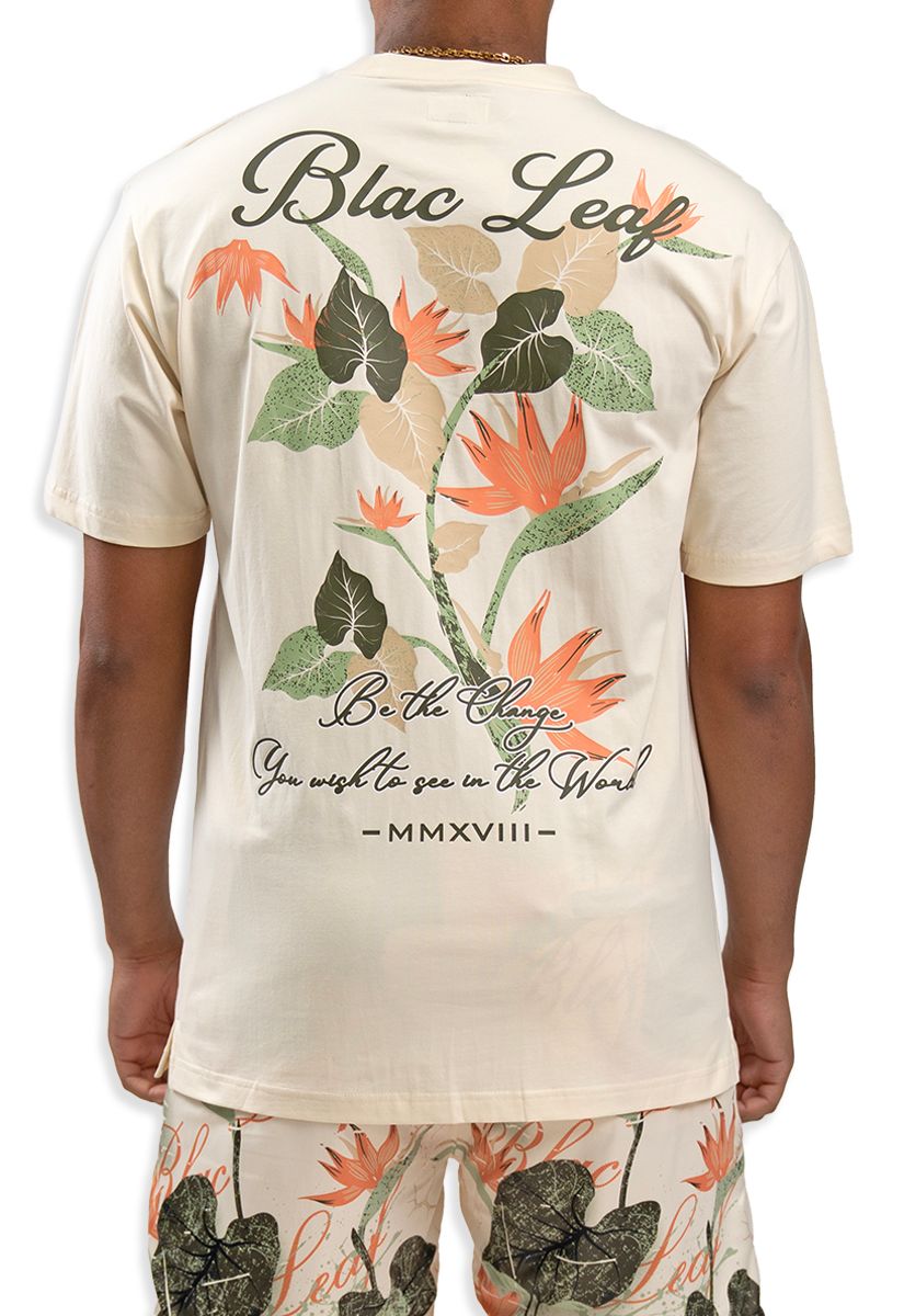 Blac Leaf Leaf Arrangement Shirt