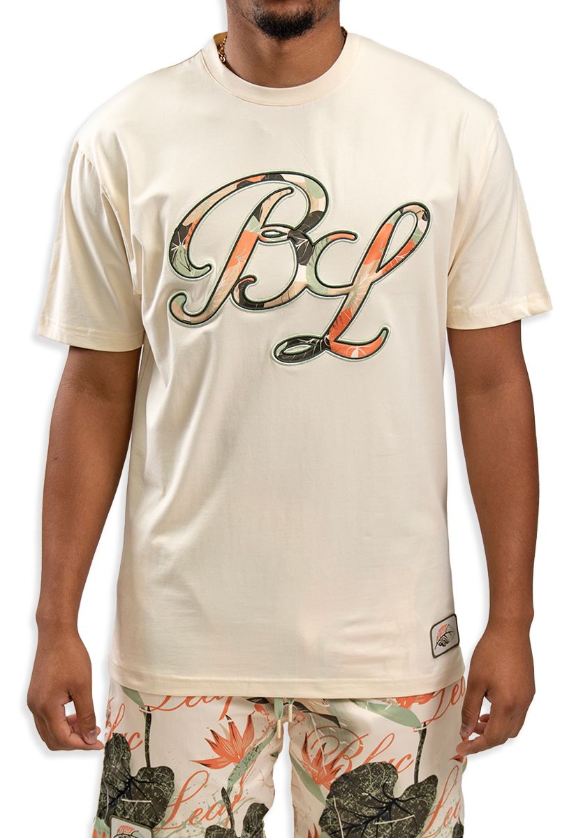 Blac Leaf Leaf Arrangement Shirt