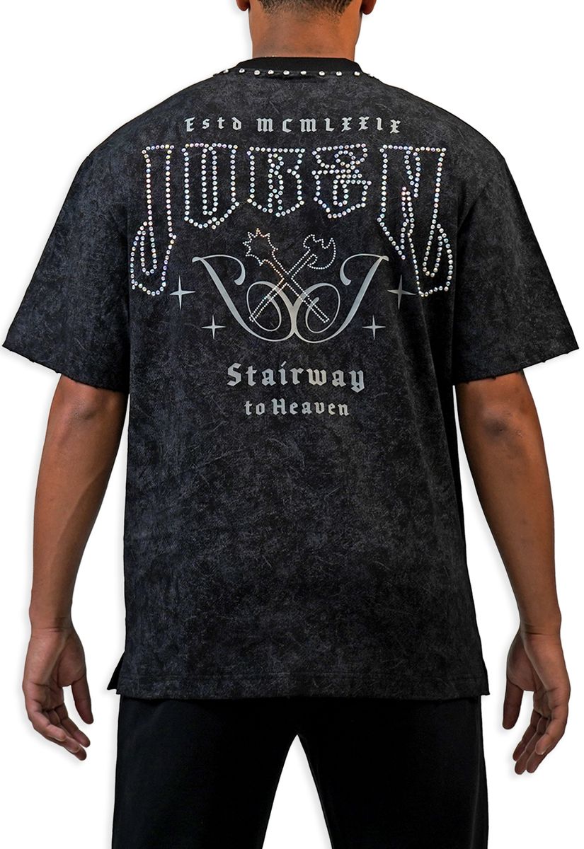 Juren Stairway To Heavan Os Black T-Shirt