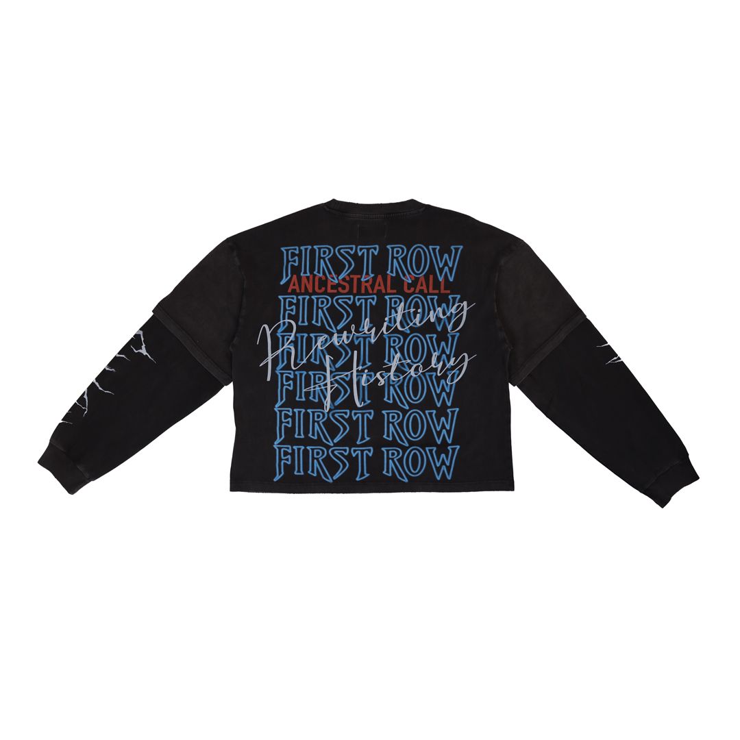 FIRST ROW ANCESTRAL CALL SILENT SENTINEL WASHED TWOFER TEE