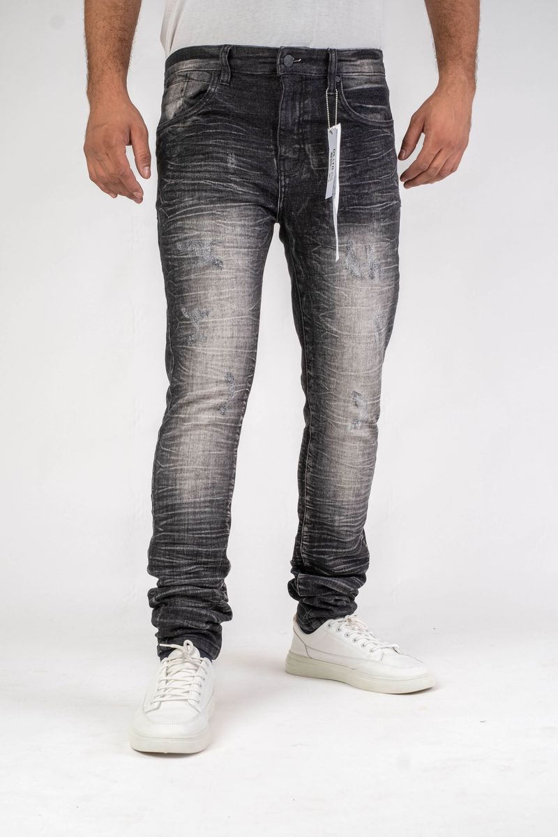 Disaster Super Stretch Denim - Slim Fit - BLACK ROPE (459)