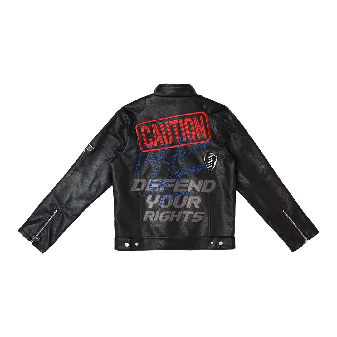First Row CAUTION NOT SO QUIET RACING JACKET