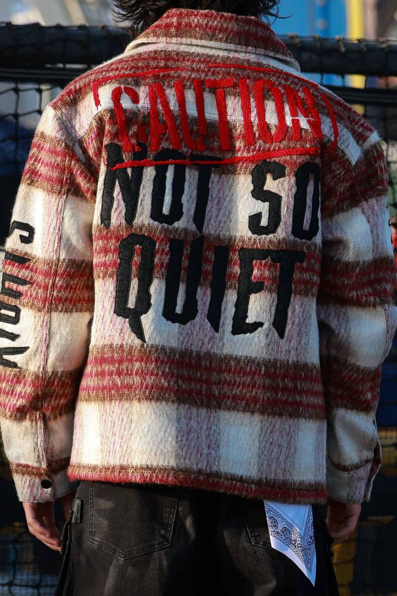 First Row CAUTION NOT SO QUIET JACKET