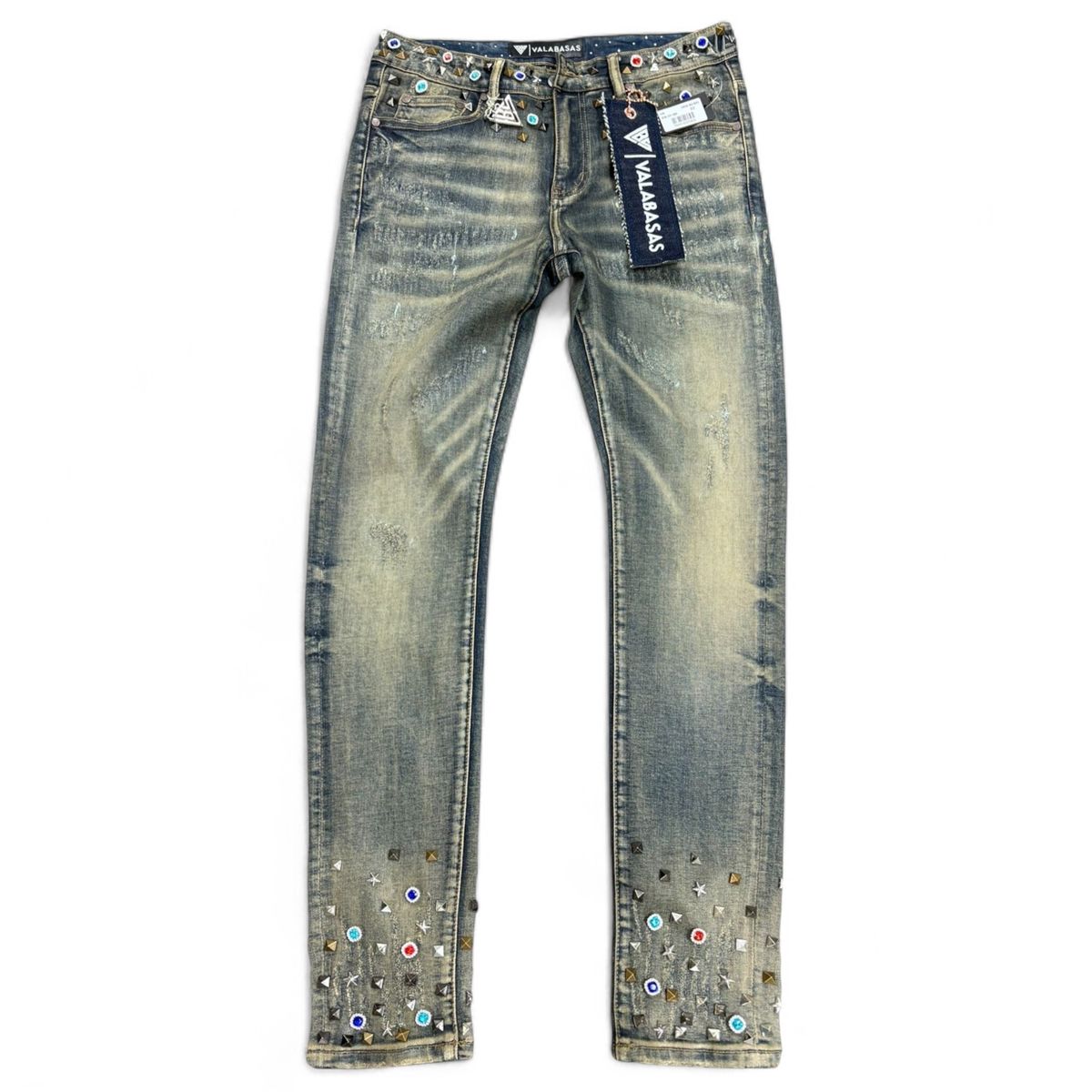 Valabasas Ionic Waxed Vintage Slim Jeans