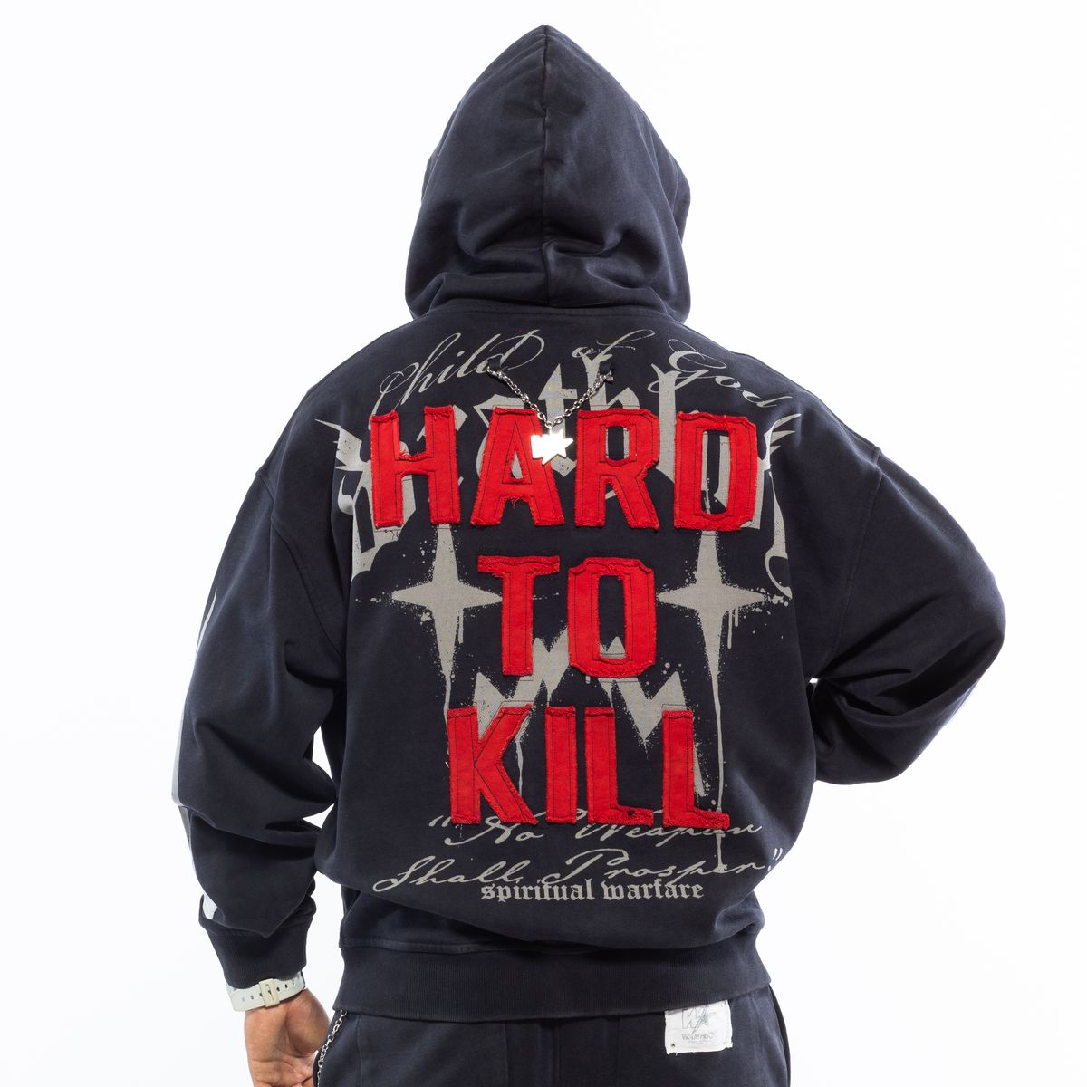 Wrathboy Hard To Kill Fullzip Hoodie Set Black