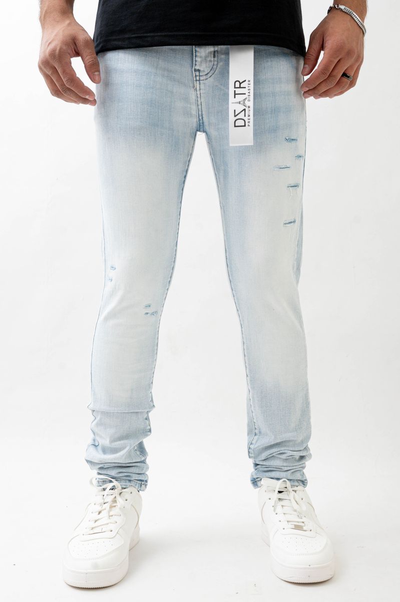 Disaster Super Stretch Denim - Slim Fit - Dirty Ice Slate (461)