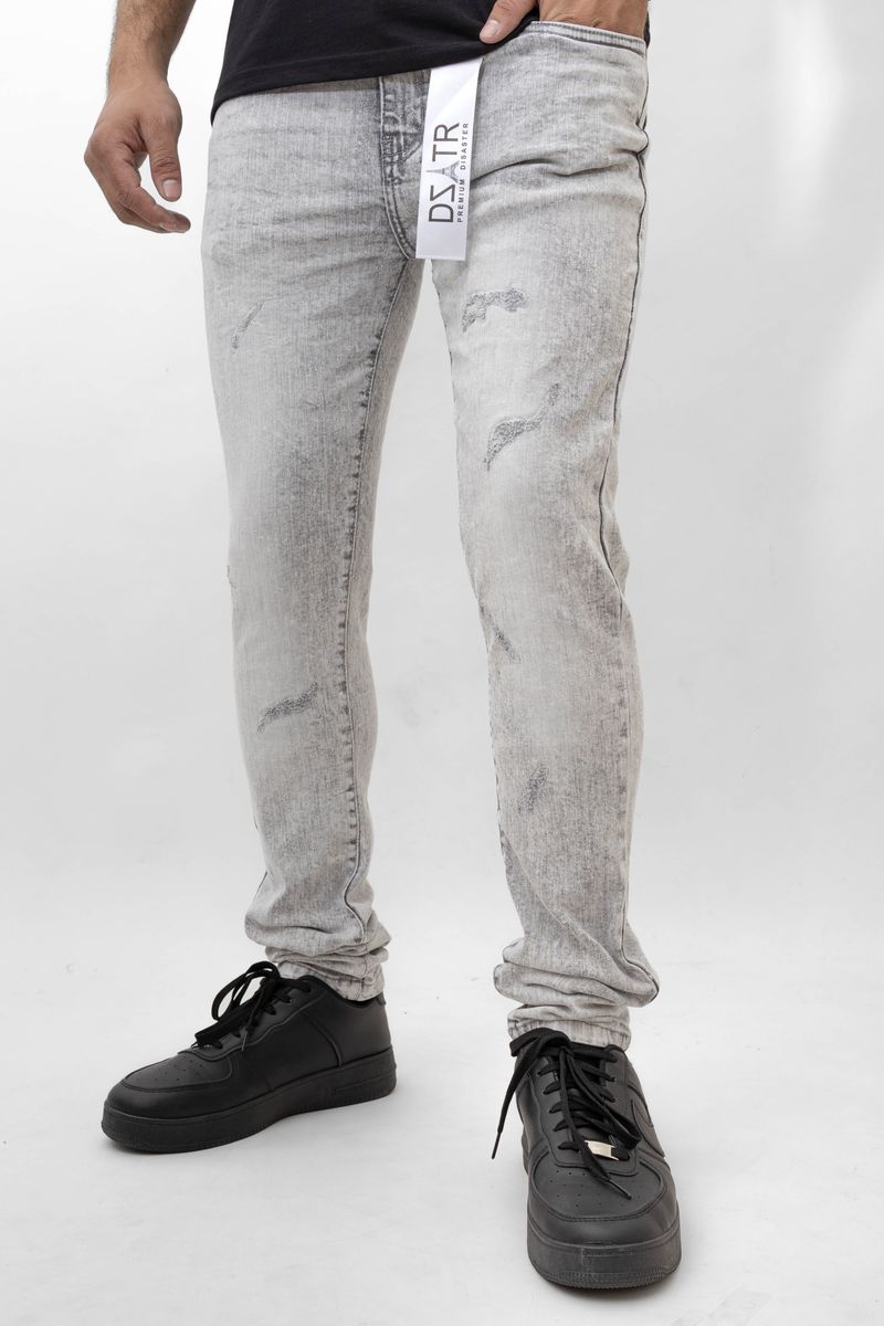 Disaster Super Stretch Denim - Slim Fit - Grey (434)