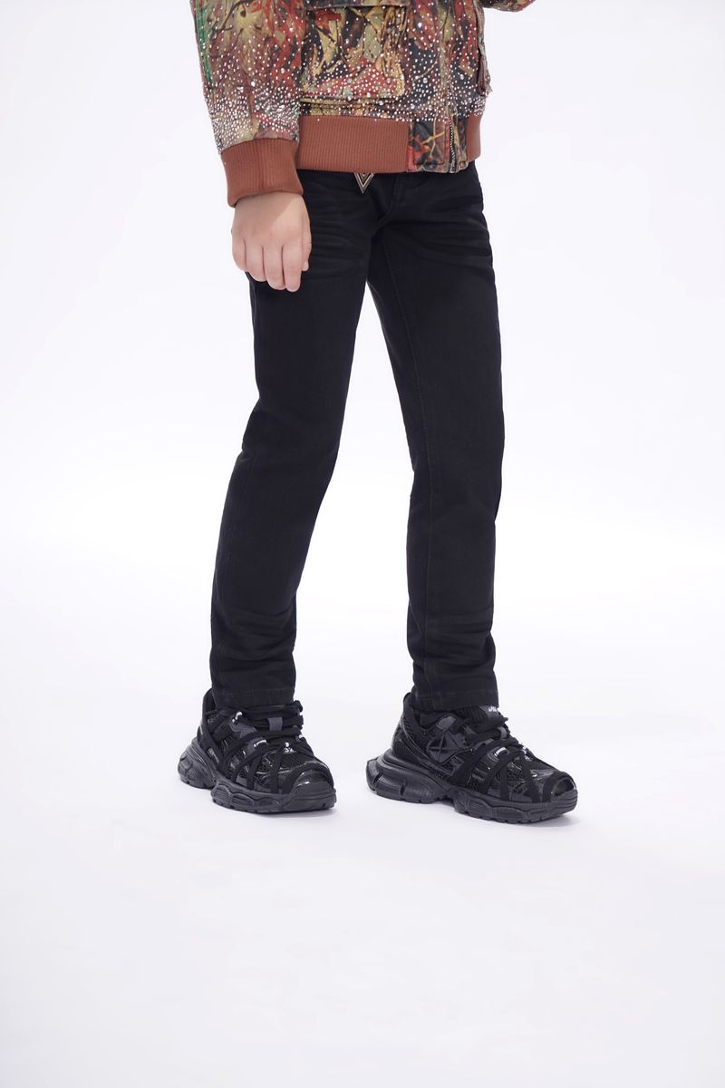 Valabasas Jr.Slim Kids Jeans Black " Kids "