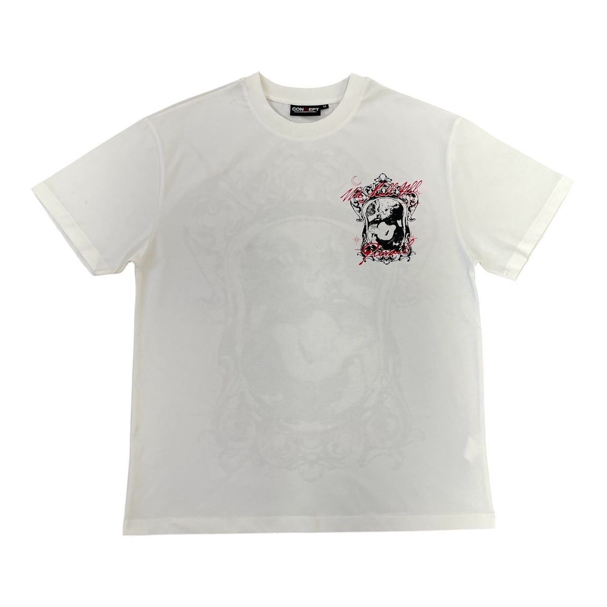 Concept "Prevail " White T-Shirt