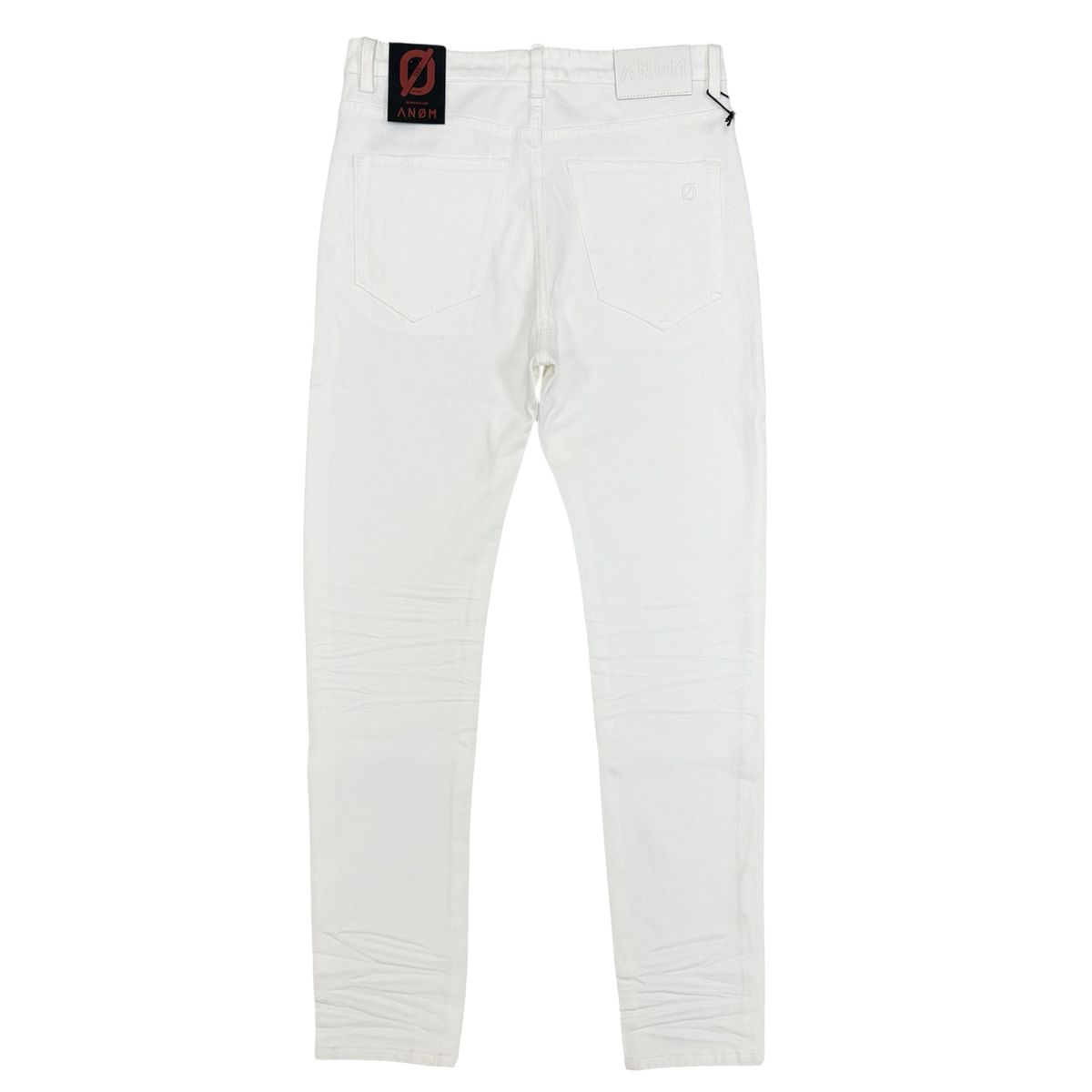 Anom Denim "360 " White Skinny Jeans