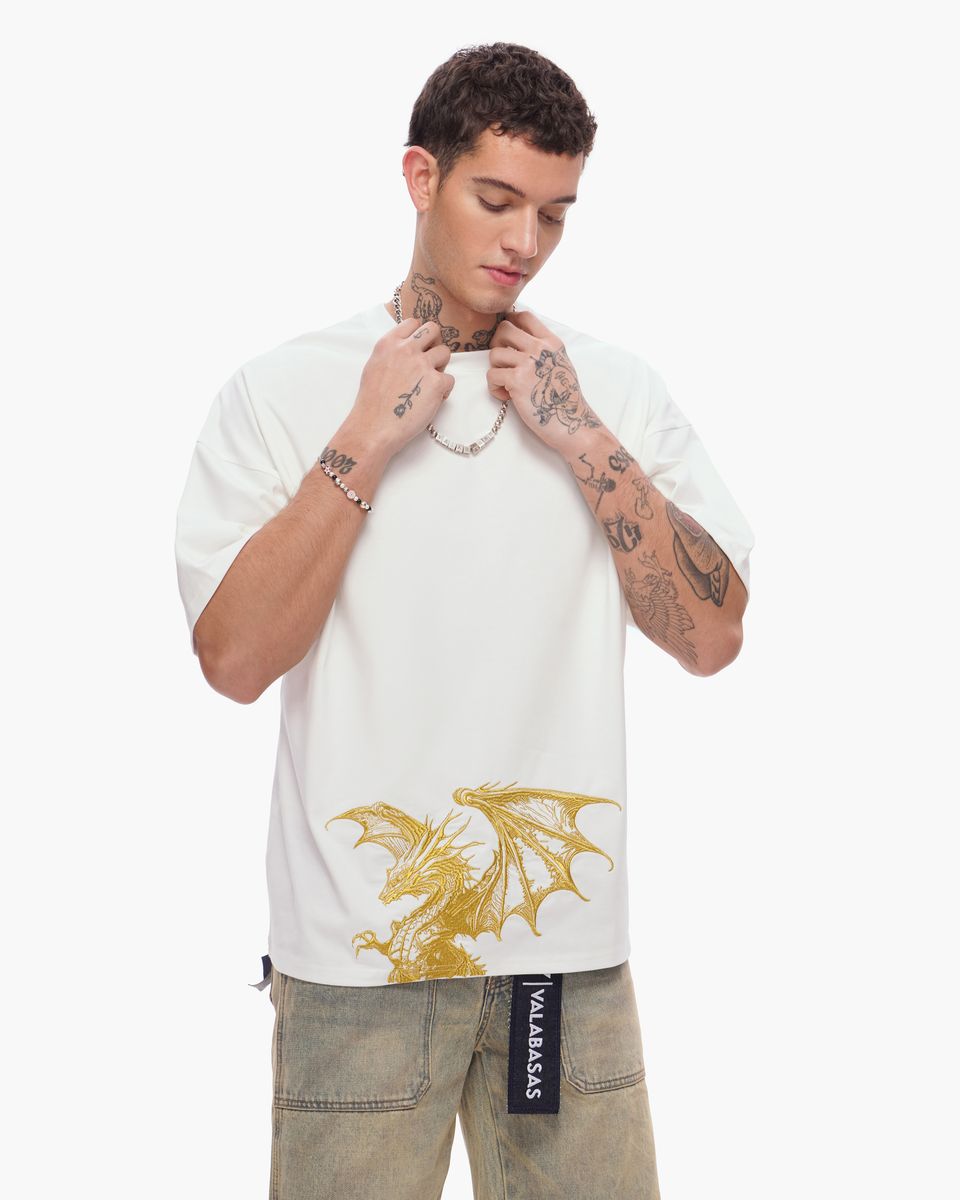 Valabasas "Kujnji " T-Shirt White/Gold