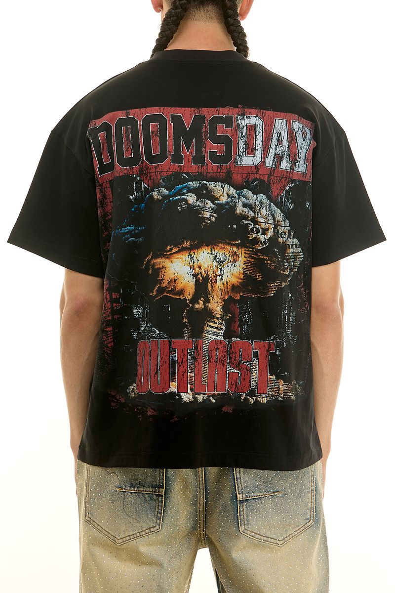 Kdnk Doomsday Black T-Shirt