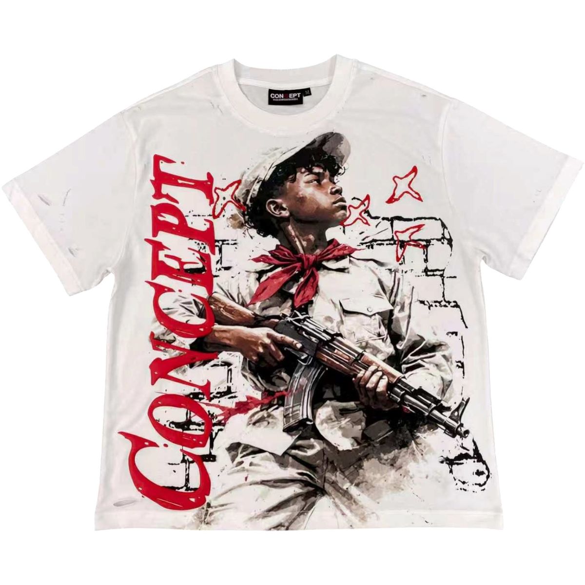 Concept "Soldier" Tee - White