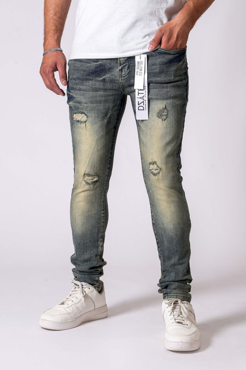 Disaster Super Stretch Denim - Slim Fit - Rusted IR On (647)