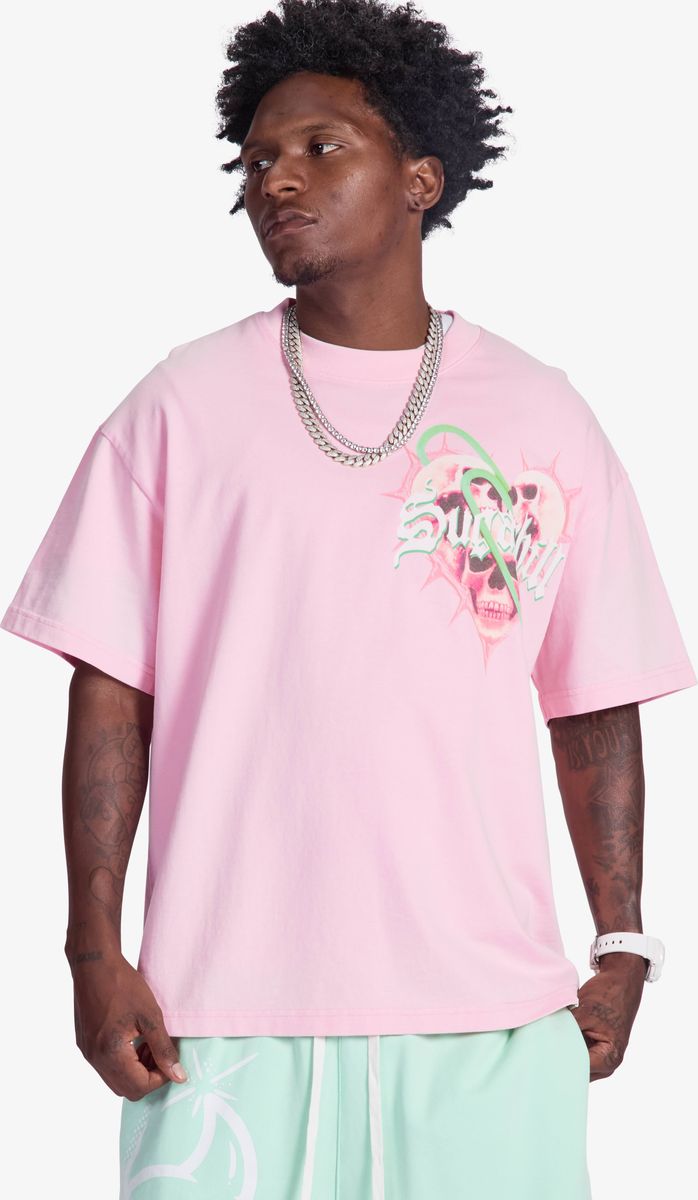 Sugarhill "Paperclip " Pink T-Shirt