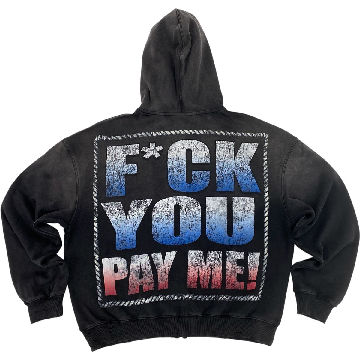 Concept "Iron Will 2.0" Zip up Hoodie - Black