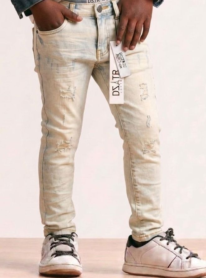 Disaster Ultra Stretch Denim Boys (K-423 Vanilla )